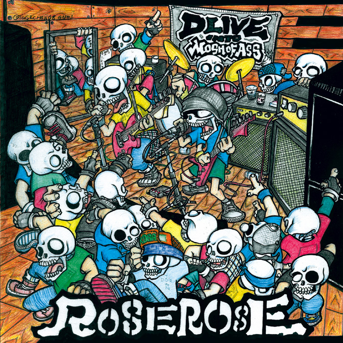 ROSEROSE - DLIVE INTO MOSH OF ASS